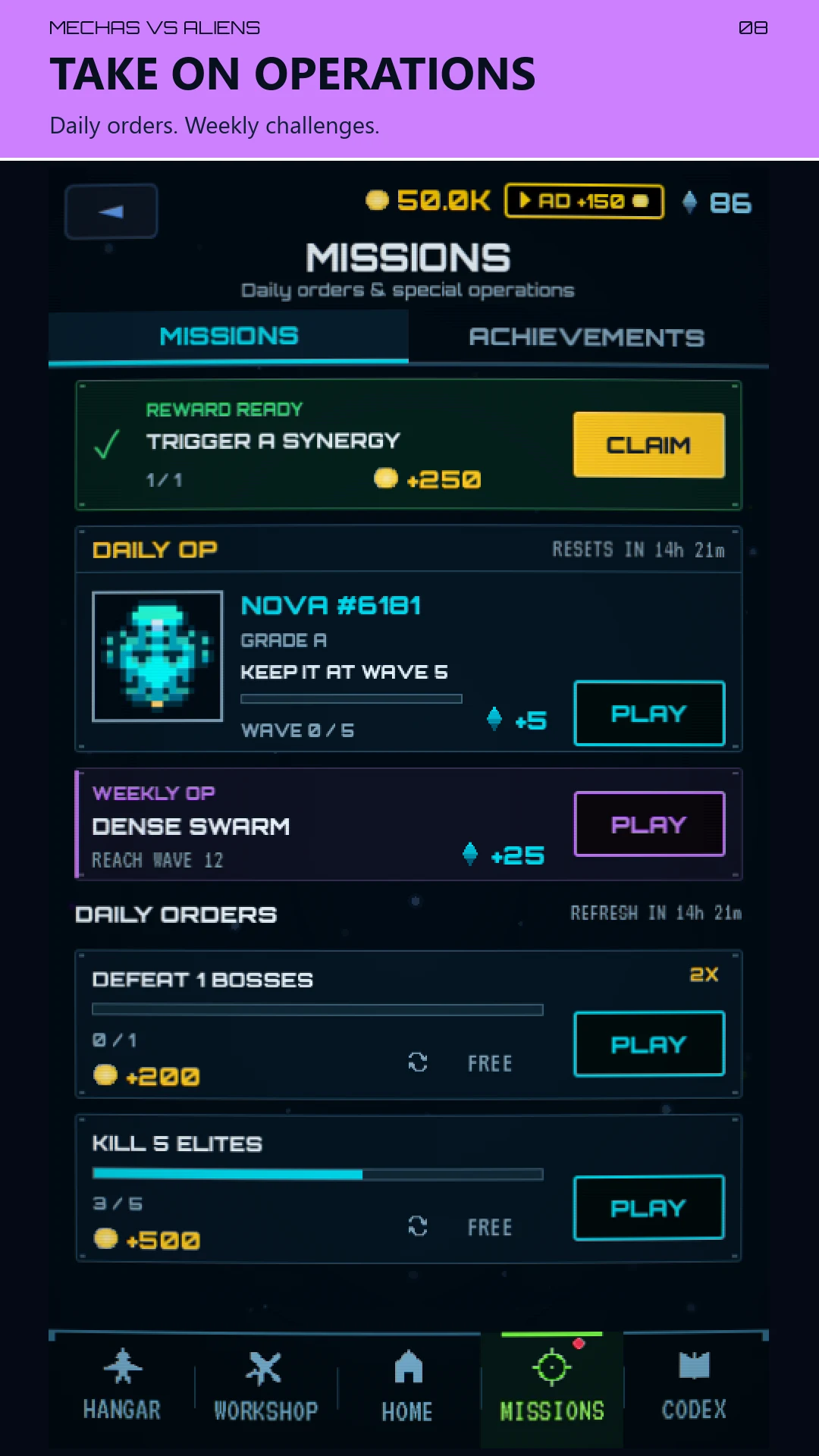 Mechas Vs Aliens: Survivors screenshot